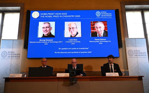 3 announced as winners of Nobel chemistry prize after their names were leaked