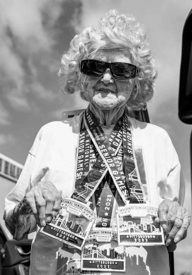 Golden girl: Marylander Wally Dashiell, turning 100, is unstoppable at the Senior Olympics