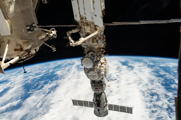 Russian technicians are addressing a new issue with a coolant leak at the International Space Station.