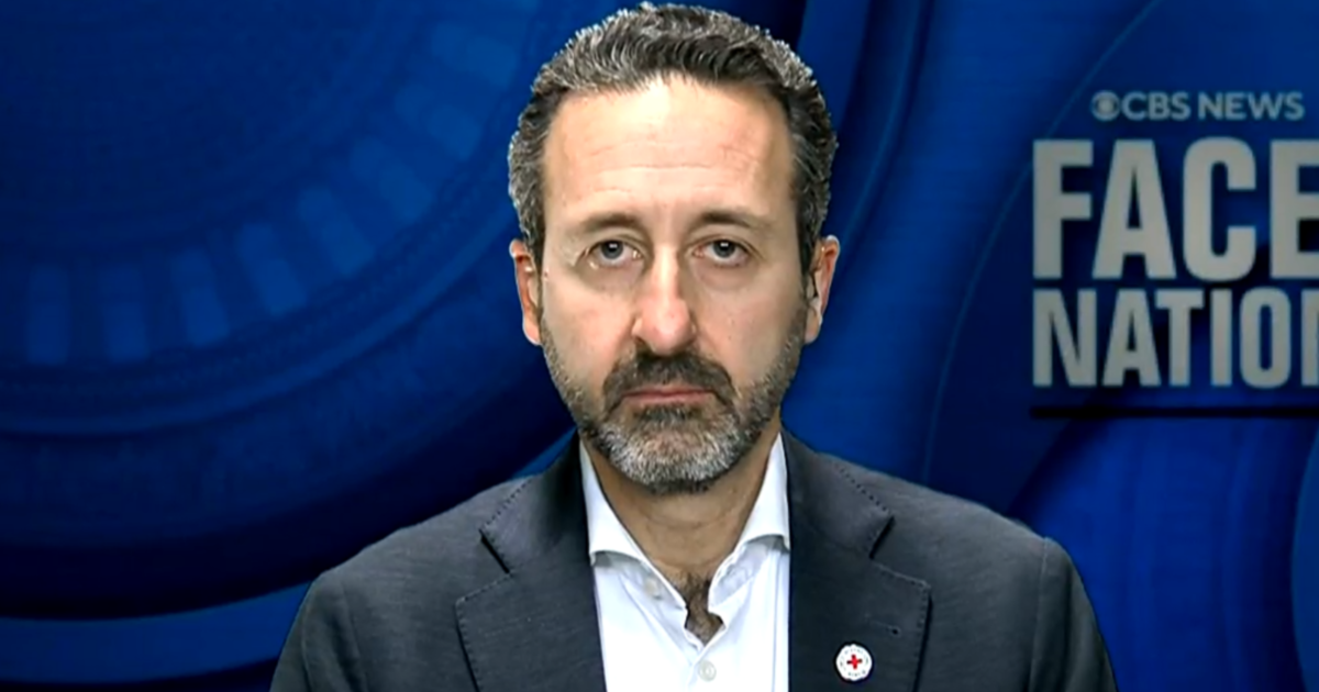 Transcript: Robert Mardini of the Red Cross on "Face the Nation," Oct. 29, 2023