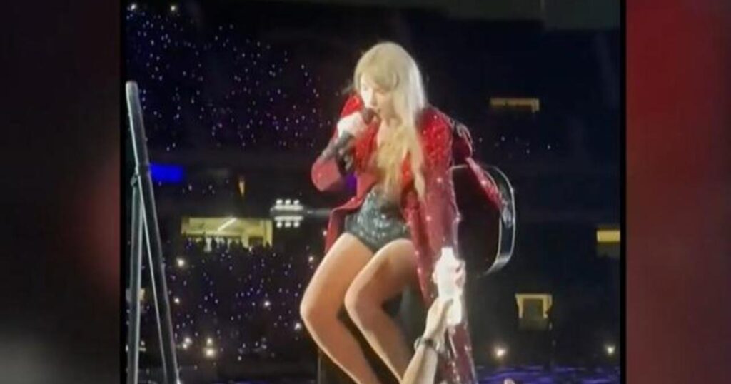 A female individual passed away during a Taylor Swift concert in Brazil due to excessive heat.