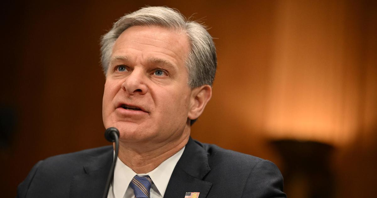 Christopher Wray, Director of the FBI, cautions Congress about potential acts of terrorism motivated by Hamas' recent assault on Israel.
