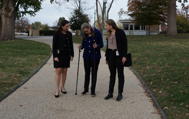 Dealing with a severe form of Parkinson's disease, Virginia Representative Jennifer Wexton skillfully manages the overwhelming and unproductive atmosphere of Congress.