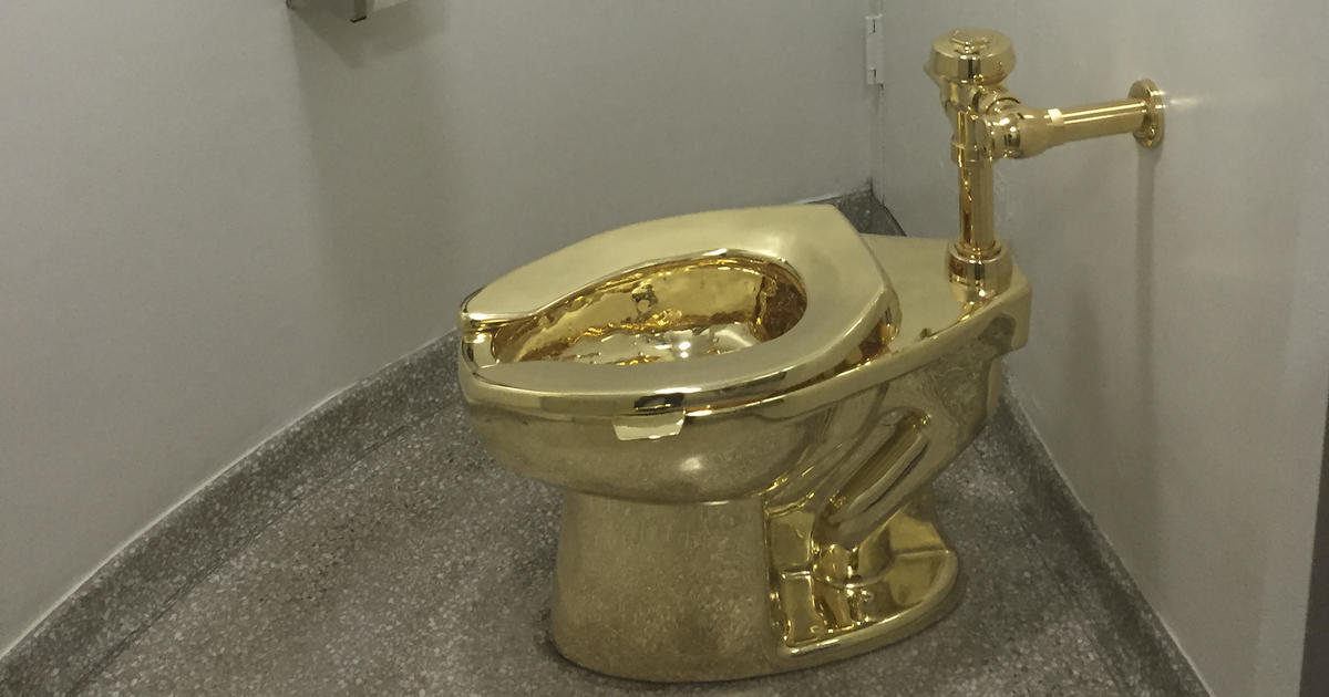 Four individuals have been accused of stealing a toilet made of 18-karat gold.