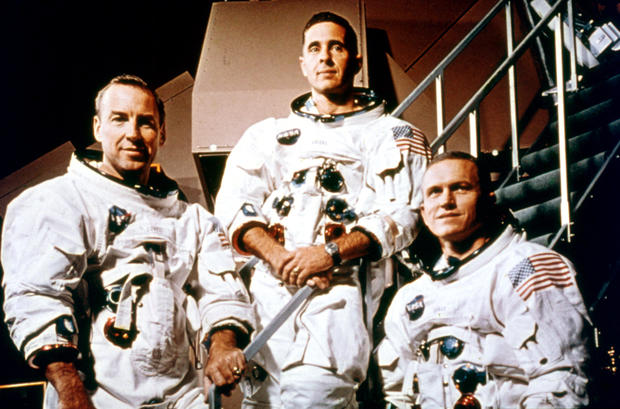 Frank Borman, a member of the Apollo 8 crew who circled the moon, passes away at 95 years old.