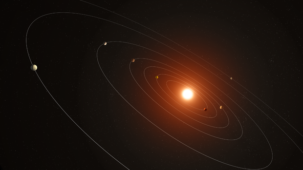NASA telescope reveals 7 new planets orbiting distant star "hotter than the sun"