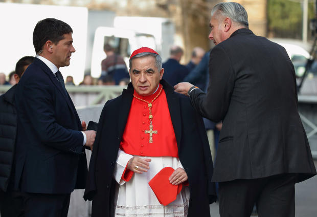 The initial cardinal to be charged in the Vatican's criminal court has been found guilty of embezzlement.