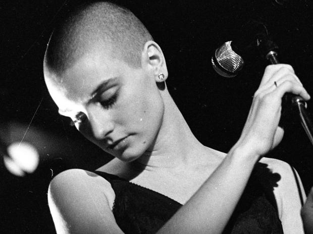 Sinéad O'Connor is seen onstage March 4, 1988. 