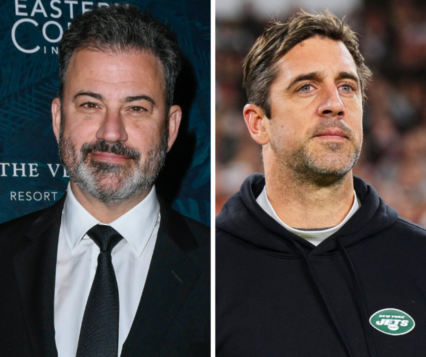 After Aaron Rodgers made a comment about the release of names connected to Jeffrey Epstein's alleged associates, Jimmy Kimmel responds by firing back.
