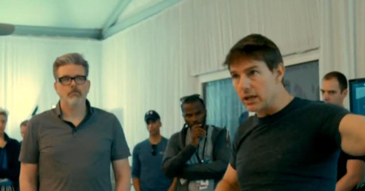 Christopher McQuarrie, the director of the most recent "Mission: Impossible" movie, discusses the stunts involved in the film.
