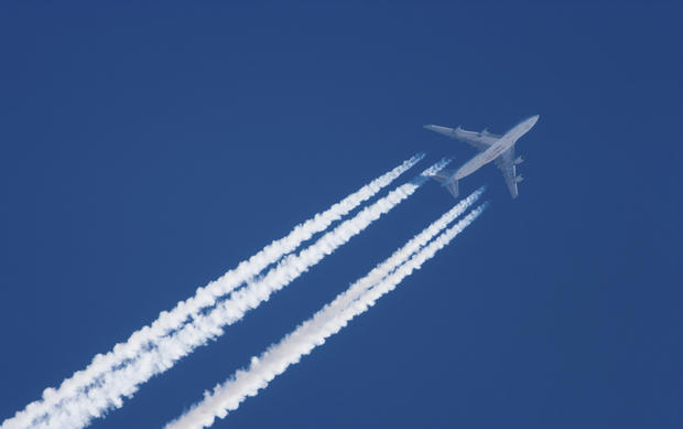 Contrails — the lines behind airplanes — are warming the planet. Could an easy AI solution be on the horizon?
