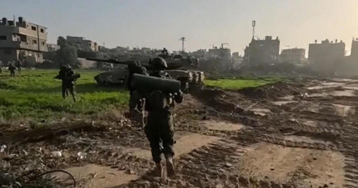 The CBS News crew narrowly avoided danger in Gaza amidst ongoing intense battle.