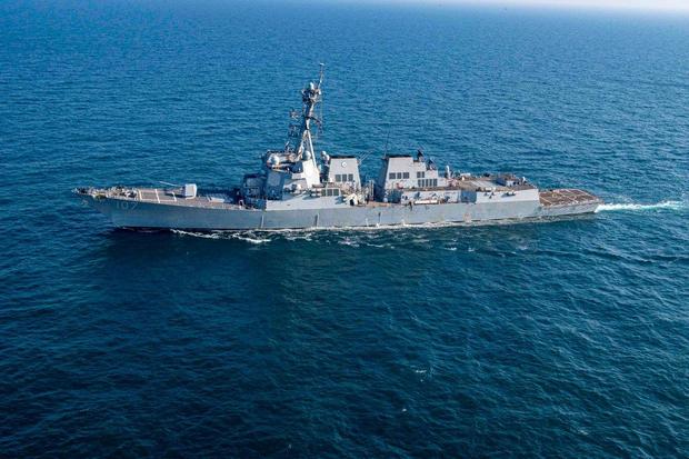 The Pentagon reports that a merchant ship in the Red Sea was hit by a missile launched from Yemen, which is currently under Houthi control.