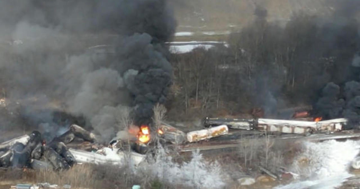 Aftermath of toxic East Palestine train derailment one year later