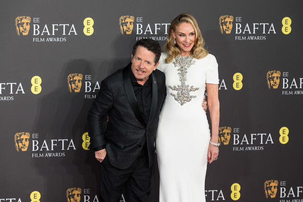 Michael J. Fox received a standing ovation following his unexpected appearance at the BAFTAs.