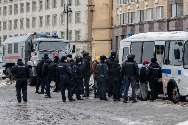 Over 400 individuals have been arrested in Russia during the nation's period of mourning for the passing of Alexey Navalny.