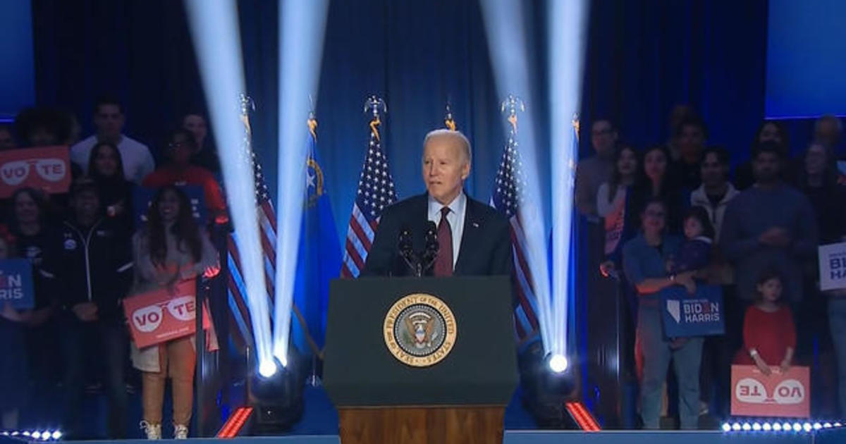 President Biden hosts a political gathering in Las Vegas before Nevada's main election.