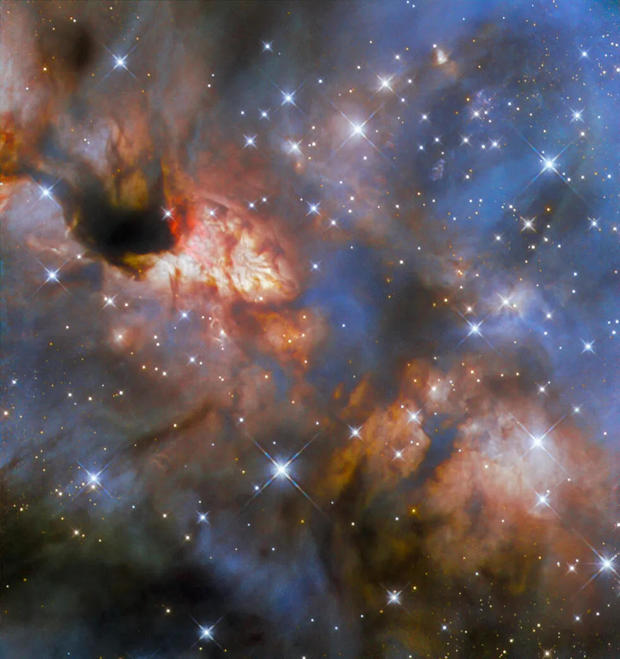 Stunning new image shows massive star forming in the constellation Scorpius