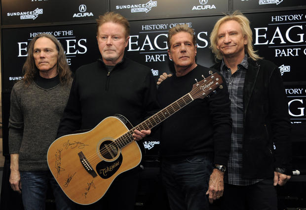 The handwritten words of the popular song "Hotel California" by the Eagles are the focus of an upcoming criminal trial.