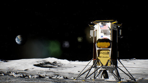 The United States has successfully landed a private spacecraft on the moon for the first time since 1972.
