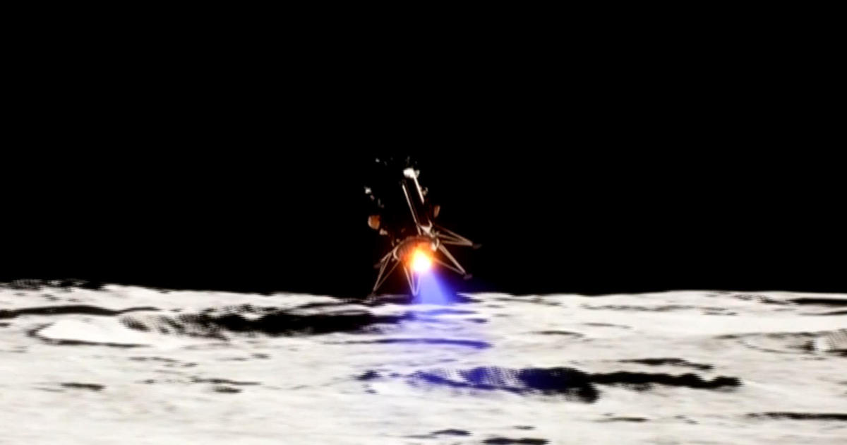 The United States has successfully landed a spacecraft on the moon for the first time since 1972.