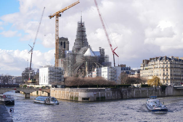 Paris Landmarks as Central Bank Says French Economy to Resume Meager Growth 