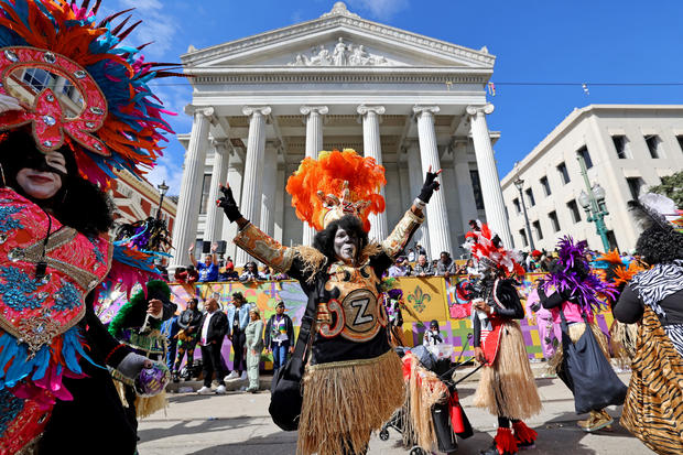 New Orleans Holds Annual Mardi Gras Celebration 