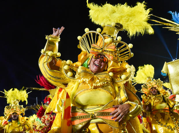 Second day of Samba Schools Parade in Rio de Janeiro 