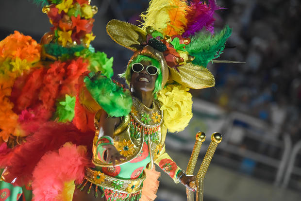 Second day of Samba Schools Parade in Rio de Janeiro 