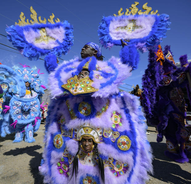 Witness the dazzling costumes of the 2024 Mardi Gras and Carnival festivities as they take over the streets.