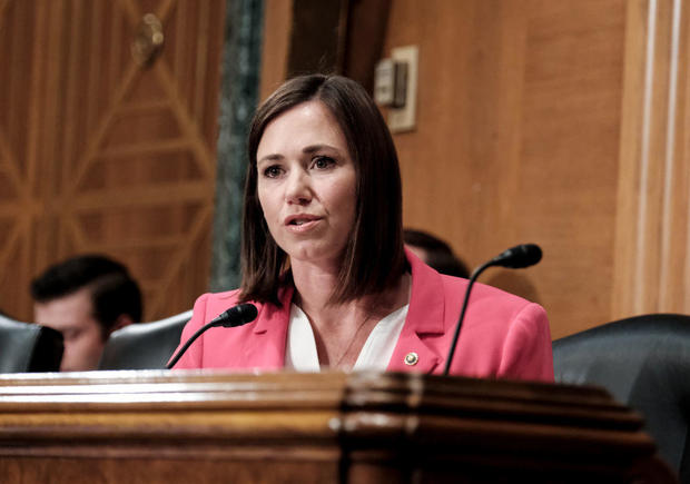 Katie Britt, Senator from Alabama, will provide the Republican rebuttal to President Biden's State of the Union speech.