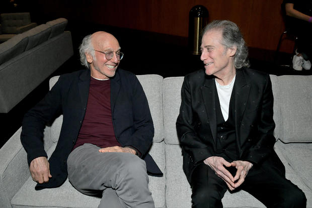 Larry David honors his childhood friend and co-star Richard Lewis.
