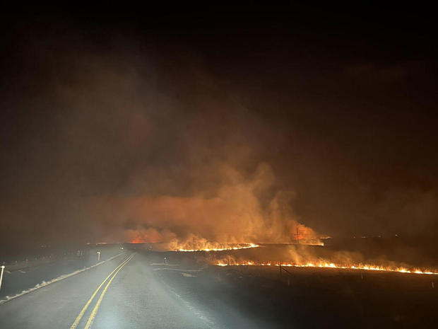 Smokehouse Creek Fire in Texas explodes to become second-largest wildfire in U.S. history after burning 1.1 million acres