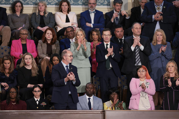 Which individuals were present at the State of the Union? These are some noteworthy attendees for Biden's 2024 speech.