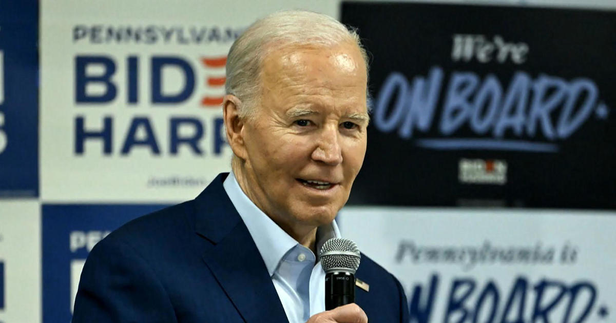 Biden, Trump in tight race in three battleground states in new CBS News poll