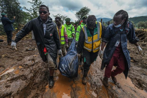 Kenya floods death toll nears 170 as president vows help for his country's "victims of climate change"