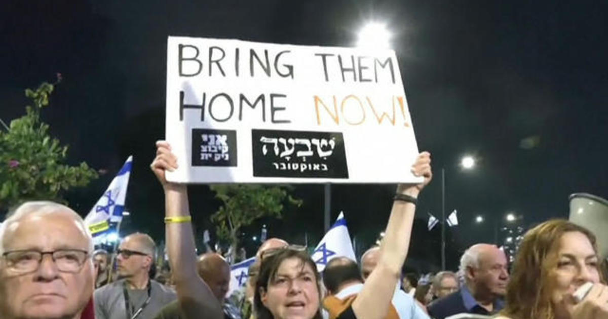 Protesters in Israel demand deal to secure hostages release