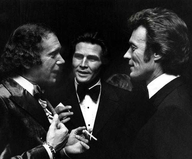 Al Ruddy, James Brolin, and Clint Eastwood 
