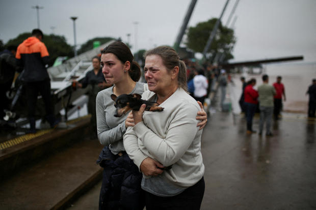 Flooding due to heavy rains in Porto Alegre in Rio Grande do Sul 