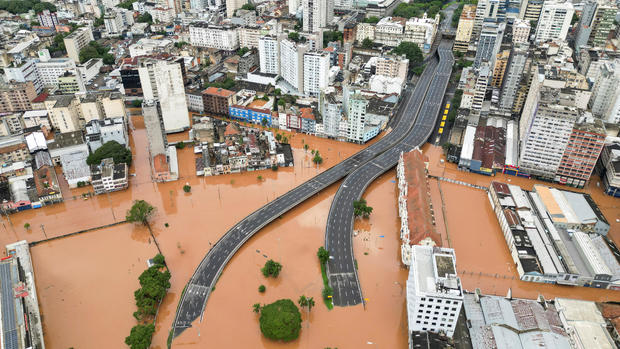 Brazil floods death toll nears 90 as rescue efforts continue amid skyscrapers of Porto Alegre