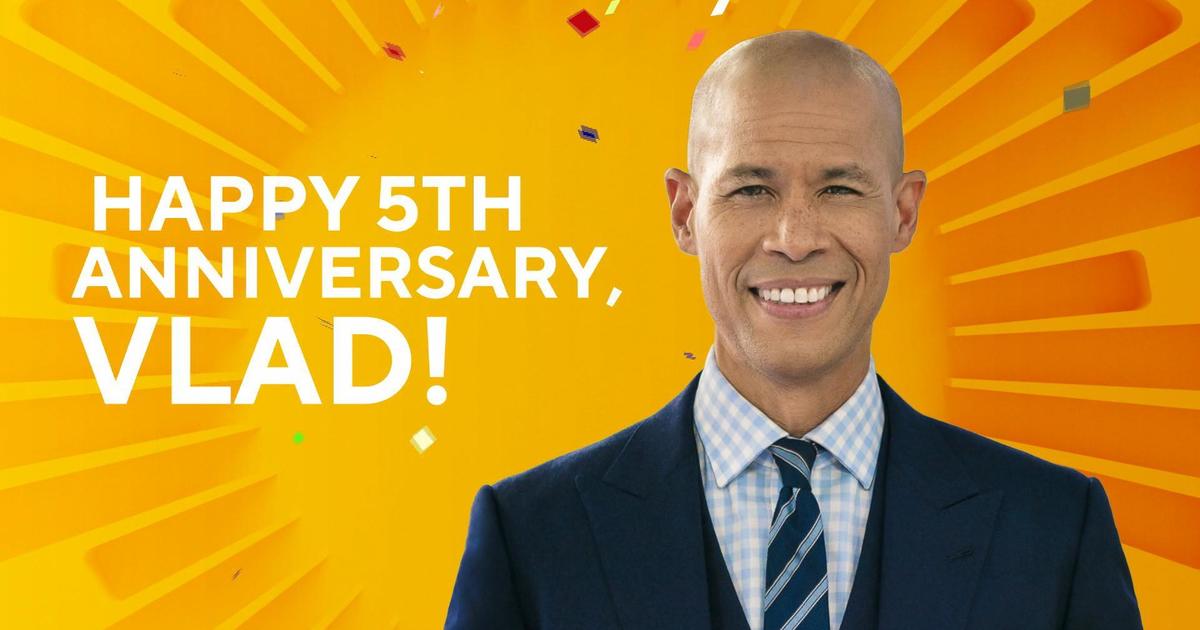 "CBS Mornings" celebrates Vlad Duthiers' 5-year anniversary on "What to Watch"