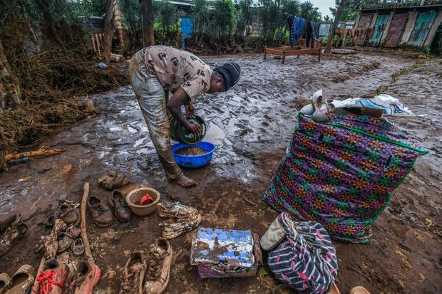 Dam burst in Kenya leaves at least 42 dead 