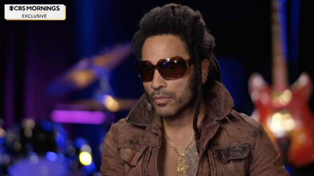 Lenny Kravitz tells Gayle King about his insecurities: "I still have these moments"