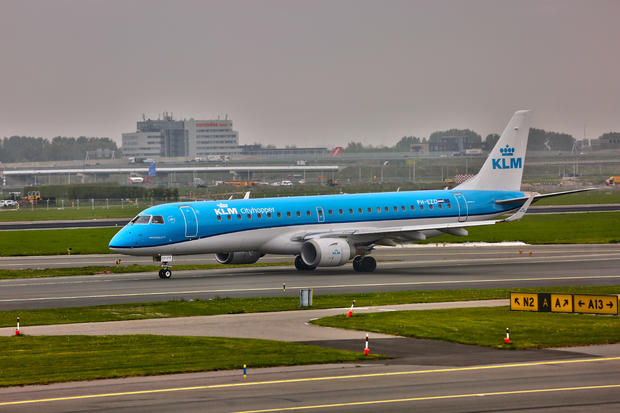 Person dies after falling into engine of departing passenger jet at Amsterdam airport