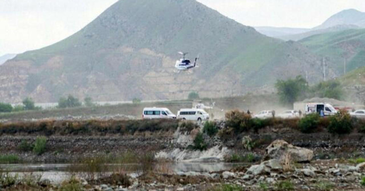 Search underway for Iranian president following apparent helicopter crash