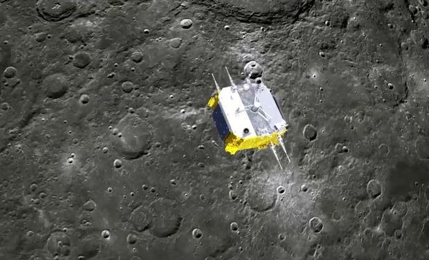 China's lunar probe flies a flag on the far side of the moon, sends samples back toward Earth