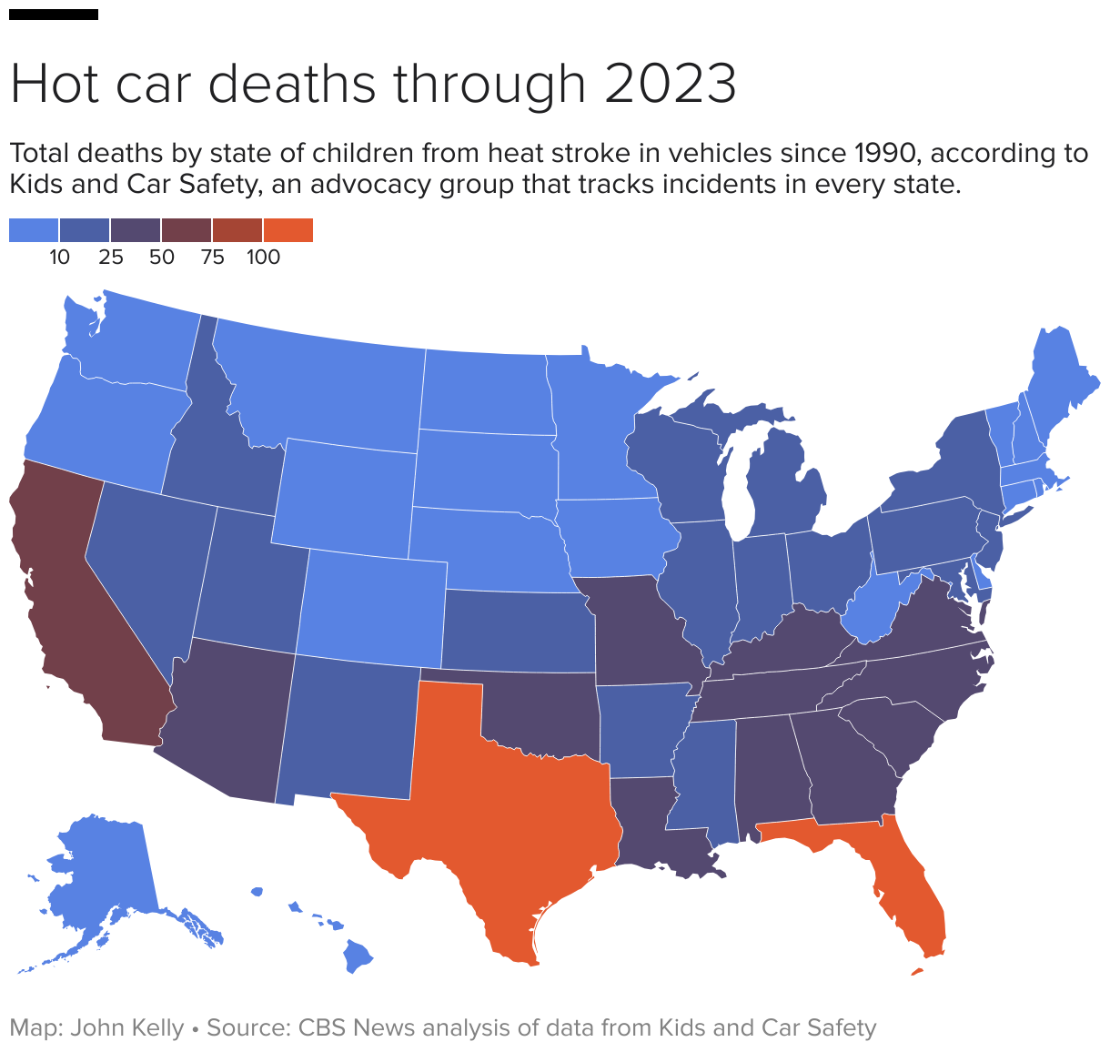 Dozens of kids die in hot cars each year. Some advocates say better safety technology should be required.