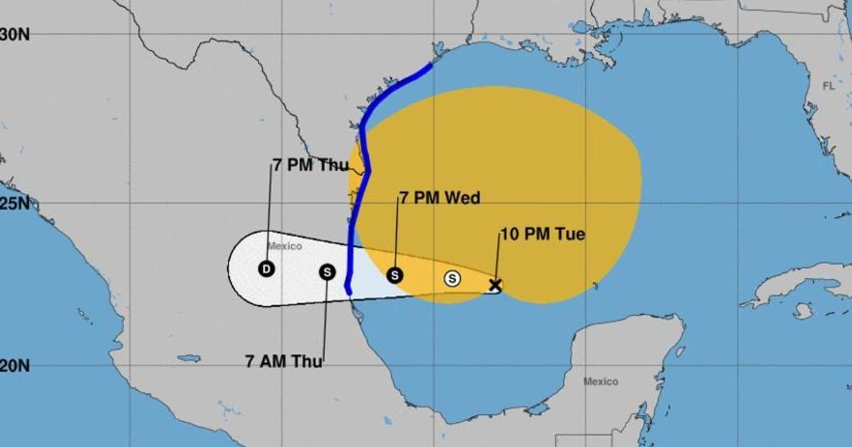 First tropical storm warning of hurricane season issued as coastal Texas braces for possible flooding