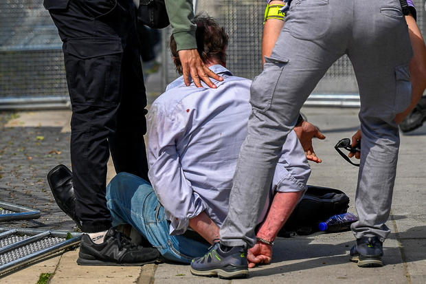 Shooting incident of Slovak PM Robert Fico after Slovak government meeting in Handlova 