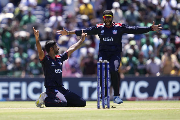 USA's cricket team beats Pakistan in stunning upset at T20 World Cup